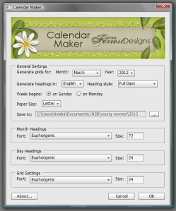 calendar-maker-dialog-box