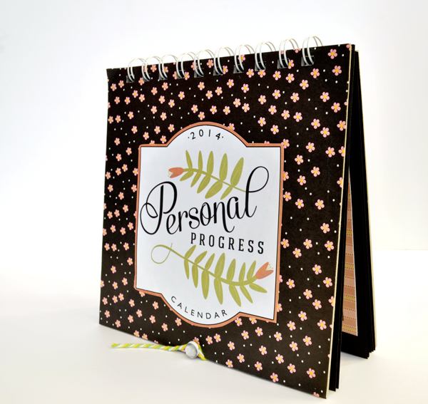 2014 Personal Progress Calendar. Great project for YW! FREE download from Hang a Ribbon on the Moon.