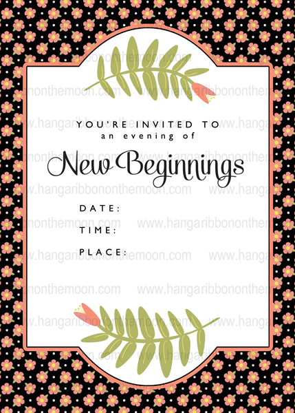 Free! 4x6 & 5x7-inch Photo Invitations for New Beginnings, YWIE, Activity Days, Relief Society and more!