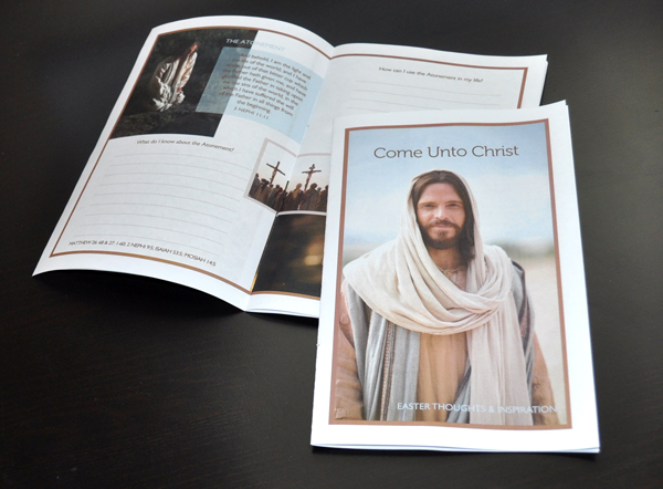 Come Unto Christ: Easter Thoughts and Inspiration booklet for Young Women and Young Men. Perfect to go with Easter lessons. FREE download!