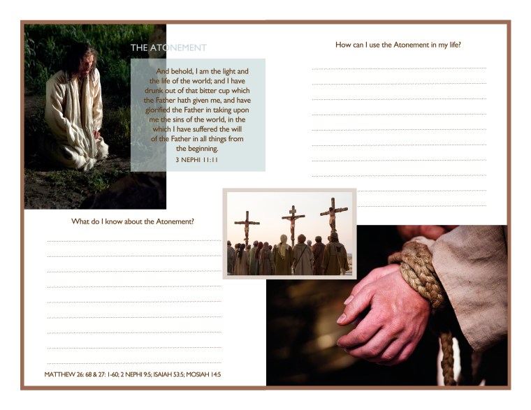 Come Unto Christ: Easter Thoughts and Inspiration Booklet. Now in 8.5x11 AND A4 sizes! Free Download!
