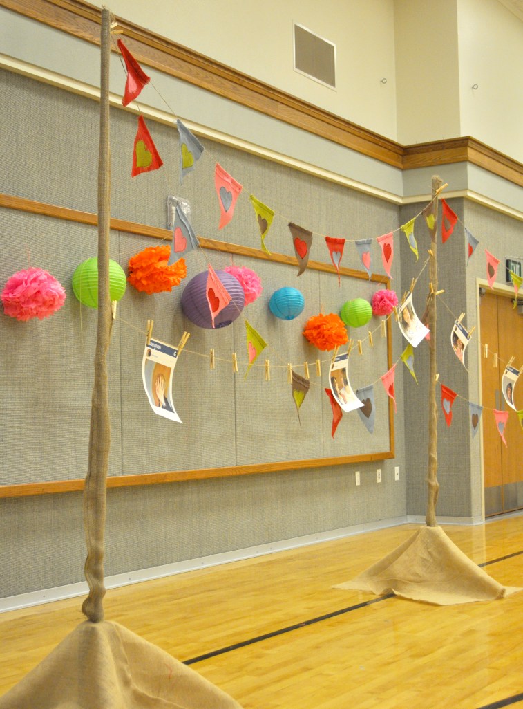 Focus on Your Innergram: YWIE, New Beginnings, Girls Camp, etc. Decor, refreshement and handout ideas. Free bunting pattern download!