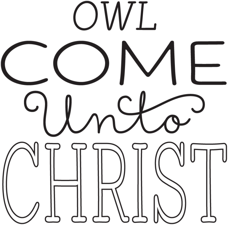 YW Personal Progress V{owl}ues Come Unto Christ Logos: FREE download!