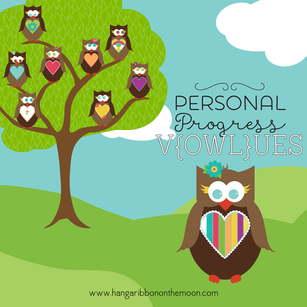 YW Personal Progress V[owl]ues Photo Invitations (4x6 & 5x7). Free download!