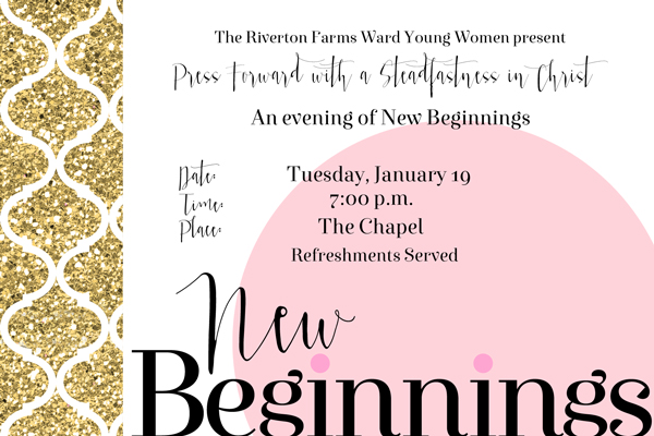 YW Values Now 4x6 Photo Invites. FREE downloads! For New Beginnings, Young Women in Excellence, Girls Camp and more!