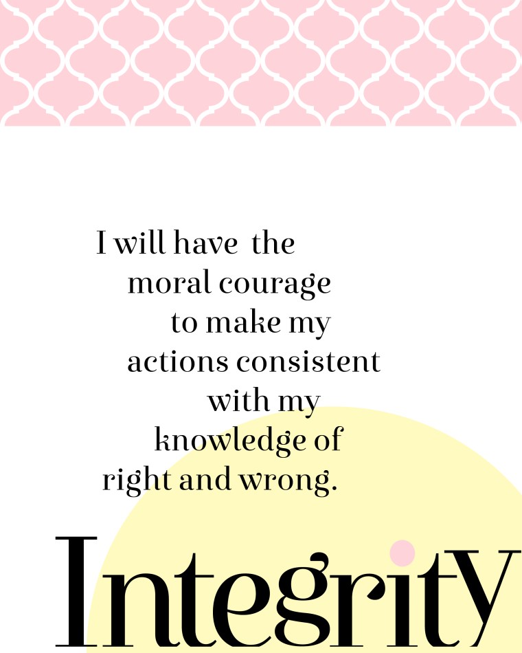 YW Values Now Collection: 8x10-inch Personal Progress Values and YW Theme Posters. FREE downloads!