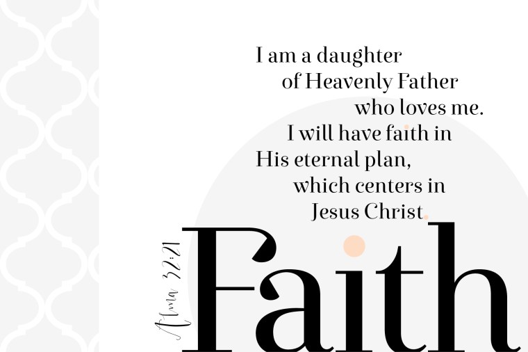 YW Values Now Personal Progress Value Cards. 4x6-inch Photo cards with Personal Progress values. Use as gifts, handouts and more!