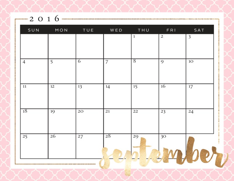 2016 LDS YW Personal Progress Calendar. Inspire your young women with this fun project. FREE download!