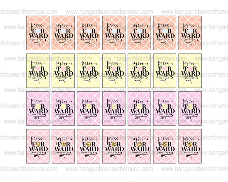 YW Values Now 25x38mm Pendant Prints! FREE download! Perfect for New Beginnings, YWIE, Camp, craft nights and more!