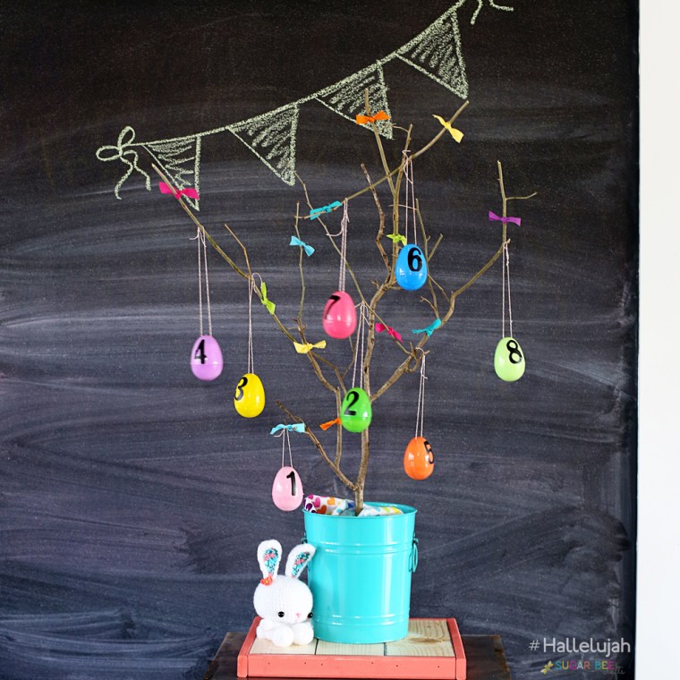 #hallelujah Easter Advent Activities from Sugar Bee Crafts. FREE download!