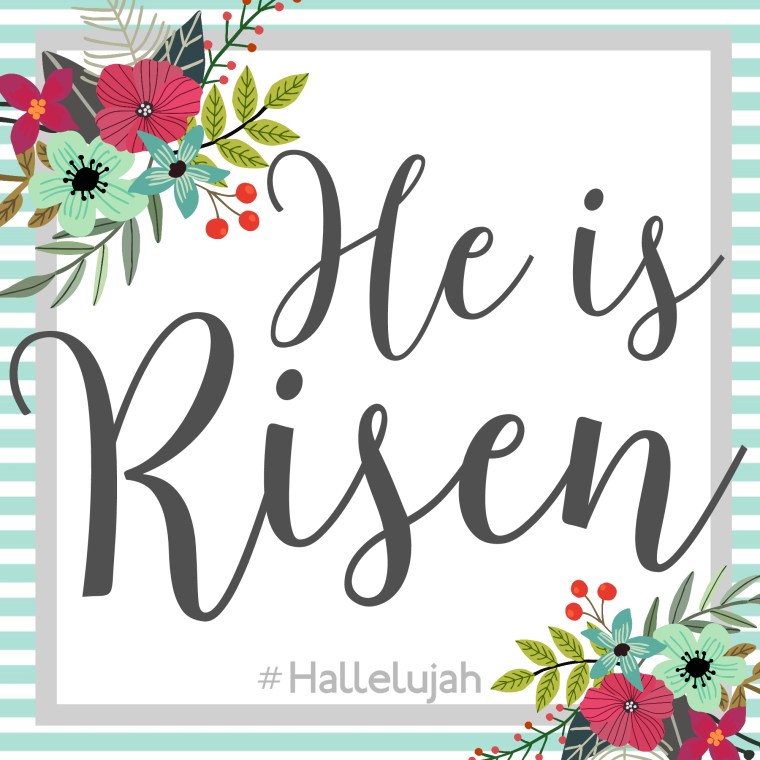 #hallelujah Easter Advent Activities from Sugar Bee Crafts. FREE download!