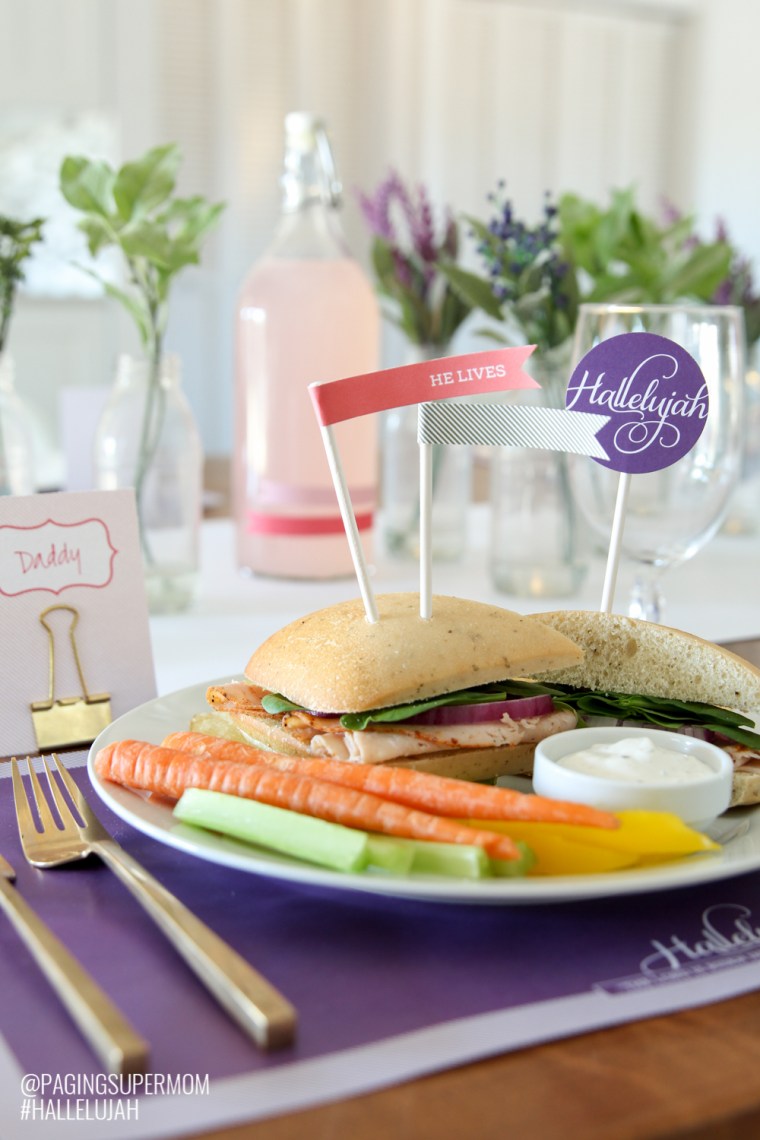 #hallelujah Easter Decor Printables from Paging Supermom. FREE download! Perfect for your home or Church lesson/activity!