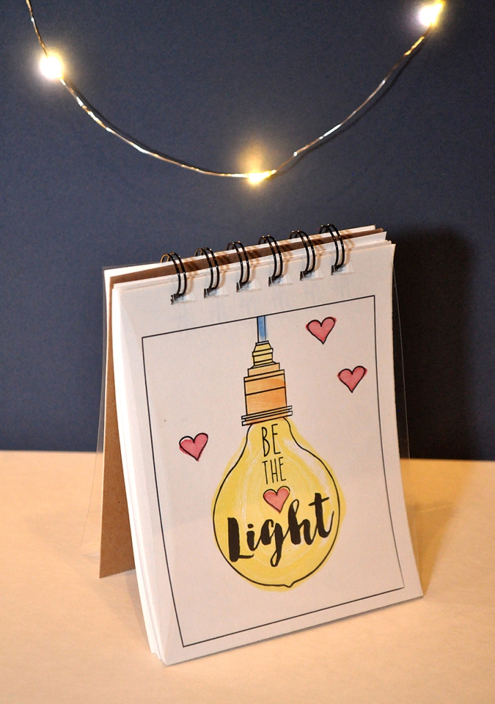 Be the Light Notebooks. FREE download! Perfect for Young Women and Activity Days!