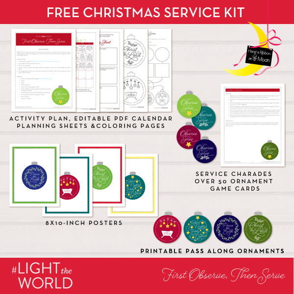 #LIGHTtheWORLD FREE anonymous service kit!