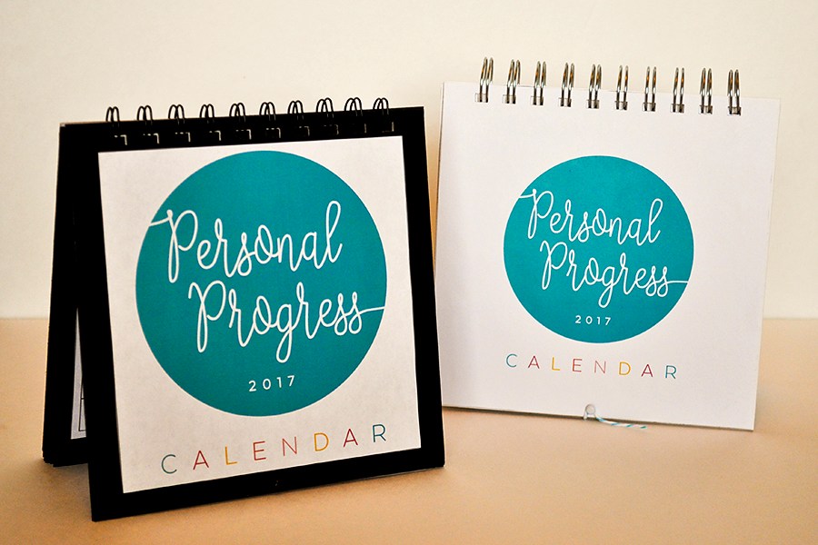 2017 LDS YW Personal Progress Calendar. FREE download!