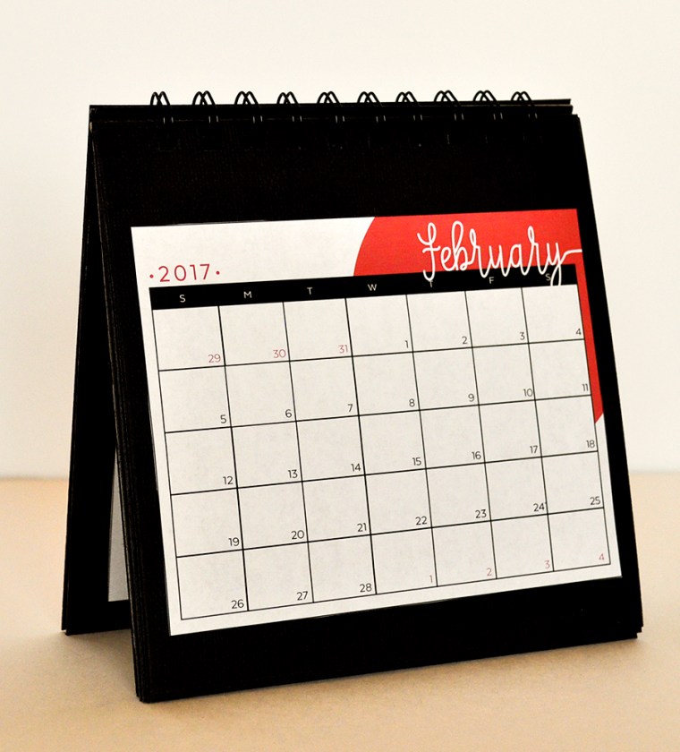 2017 LDS YW Personal Progress Calendar. FREE download!