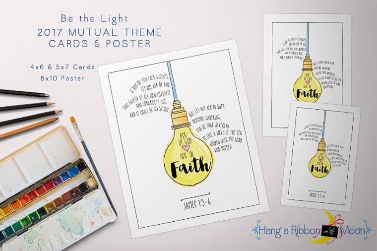 Be the Light: 2017 Mutual Theme Cards & Poster