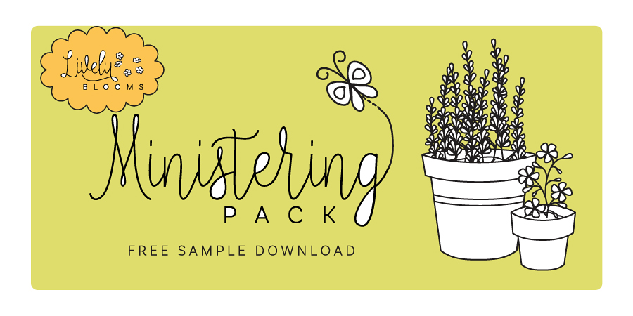 Lively Blooms Ministering Pack + Free Sample Pack